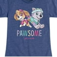 thumbnail image 3 of Paw Patrol - Pawsome Friends - Toddler And Youth Girls Short Sleeve Graphic T-Shirt, 3 of 6