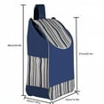 thumbnail image 4 of Maytalsory Tightly Woven Oxford Fabric Bag For Shopping Cart Waterproof And Portable And Available In Multiple PT Black plum blosso 1Set, 4 of 6
