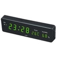 thumbnail image 1 of Reloj de pared digital con led,reloj con pantalla grande Verde, 1 of 7