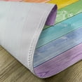 thumbnail image 5 of Ambesonne Pastel Place Mats Set of 4, Wooden Planks Rustic, Standard Size, Multicolor, 5 of 6