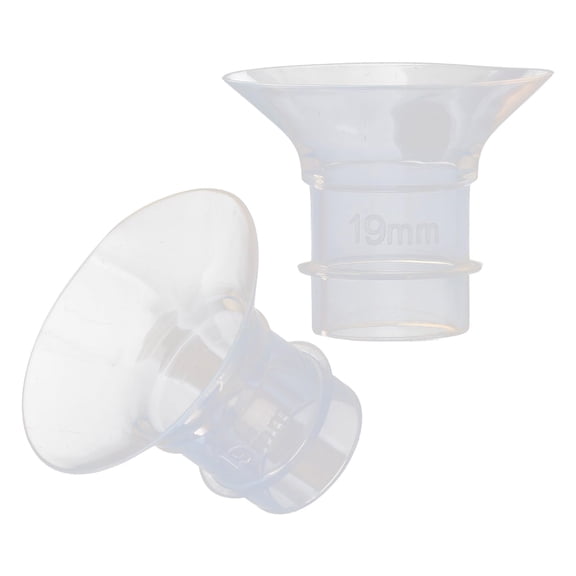 Insertos de brida para vasos de sacaleches portátiles de 19 mm/24 mm, paquete de 2
