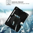 thumbnail image 4 of KIQ iPad 8th 7th Generation Case 10.2 inch 2019/2020, Shockproof Rugged Military Grade Case for Apple iPad 10.2 7th/8th Gen [Black], 4 of 11