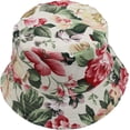 thumbnail image 5 of CoCopeaunts Bucket Hat for Women Four Seasons Wild Wear Floral Pattern Foldable Bucket Cap Men Fisherman Hat Outdoor Sun Prevent, 5 of 8