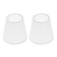 thumbnail image 1 of HORIALENCE 2Pcs Household Lamp Cover White Cloth for Home Users with Diffused Lighting, 1 of 6
