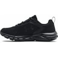 thumbnail image 2 of Under Armour Charged Assert 9 Wide D Running Shoes - Women's, Black / Black, 9.5, 2 of 5