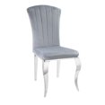 thumbnail image 1 of Canadian Lincoln Silver Dining Chair (Set of 2), 1 of 1