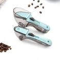 thumbnail image 4 of Adjustable Plastic Measuring Spoon Set for Precise Cooking and Baking Needs, 4 of 8