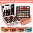 thumbnail image 2 of Funda de transporte de maquillaje Anpro All-in-One con set de maquillaje profesional para adolescentes, 2 of 8