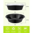 thumbnail image 2 of Meal-Prep-Containers-65 Pack 24 oz Plastic--Storage-Containers-with-, Disposable--Prep-Containers-Microwave-Safe, Meal-Prep-Bowls-, To-Go-Contianers-for-Lunch, 2 of 6