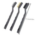 thumbnail image 2 of xinxinxx 3pcs Mini Rust Removal Industrial Brushes Metal Wire Scratch Brush Cleaning Scrubbing Tool, 2 of 9