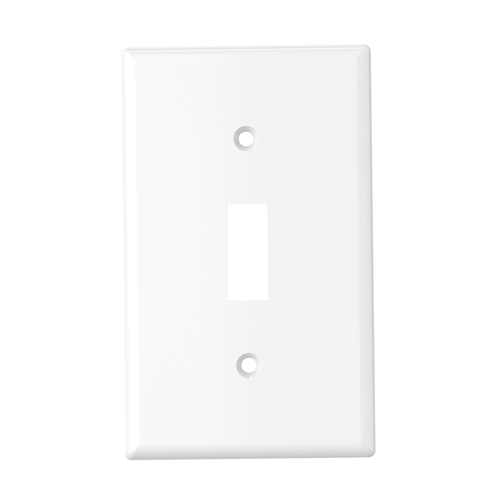 TaniaWiring Single Pack Toggle Light Switch Wall Plates 1Gang
