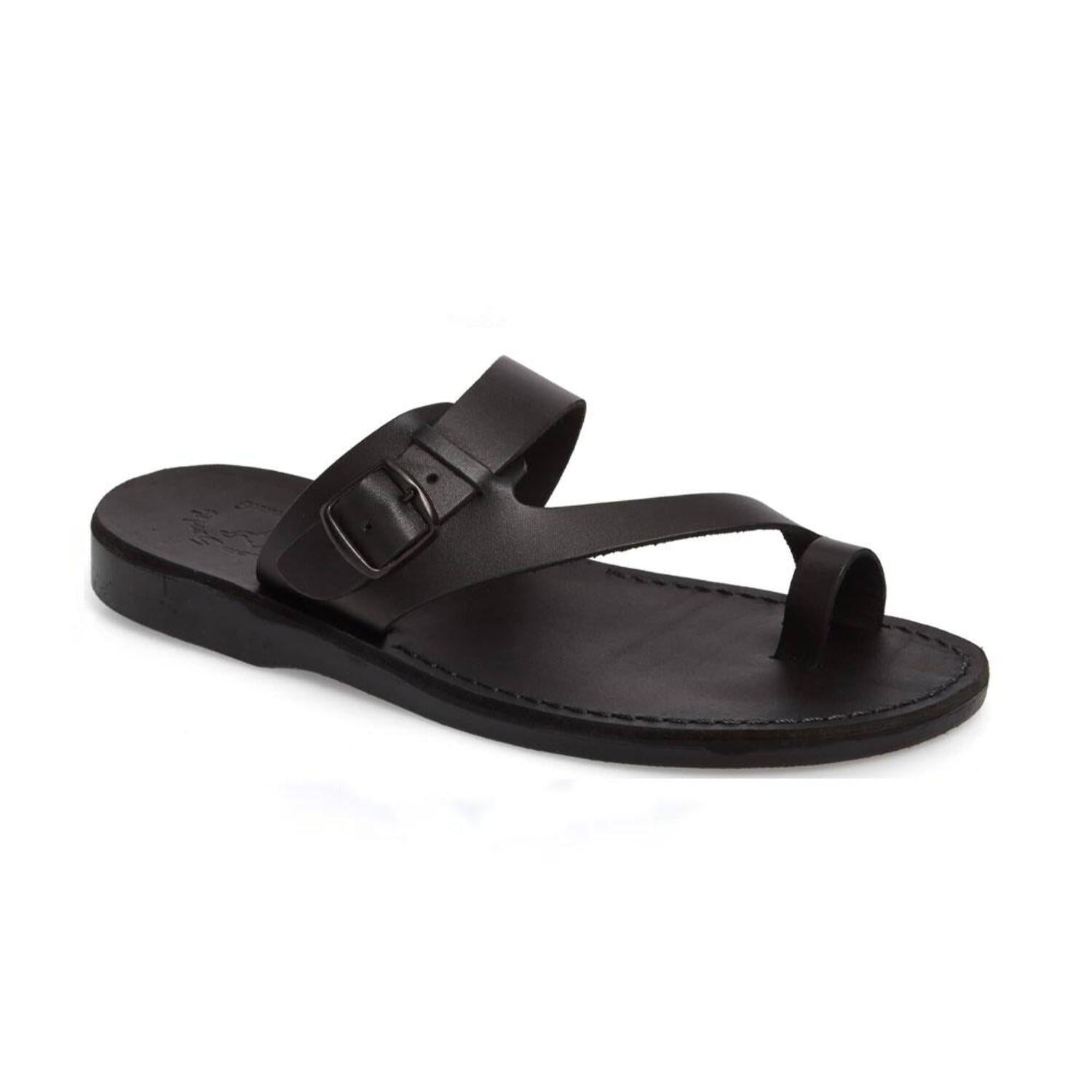 Jesse - Leather Woven Strap Sandal - Mens Sandals - Walmart.com