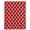 Red, variant on Quatrefoil Moroccan Pattern Waterproof Fabric Shower Curtain,Geometric Blue Morocco Waterproof Fabric Shower Curtain for Bathroom Curtains Bathtubs Hotel Shower Curtains with 12 Hooks Small 36x72in