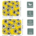thumbnail image 4 of Spring White Daisy Dish Drying Mat 16x18 Inch Floral Pattern Absorbent Microfiber Kitchen Counter Mat for Drying Dishes Cups Utensils Coffee Bar, 4 of 6