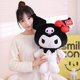 thumbnail image 5 of Peluche 100 % genuino de Sanrio Kawaii Kuromi Cinnamoroll, juguetes de peluche de dibujos animados, almohada suave, regalo de cumpleaños, muñecos de peluche, regalo, 5 of 5