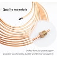 thumbnail image 3 of 25Ft of 3/16 Brake Line Kit Includes 16 Inverted Flare Brake Line Fittings,Brake Line Flaring Tool Kit for Repair of Brake Systems,Universal Brake Line Repair Kit for Car SUV, 3 of 6