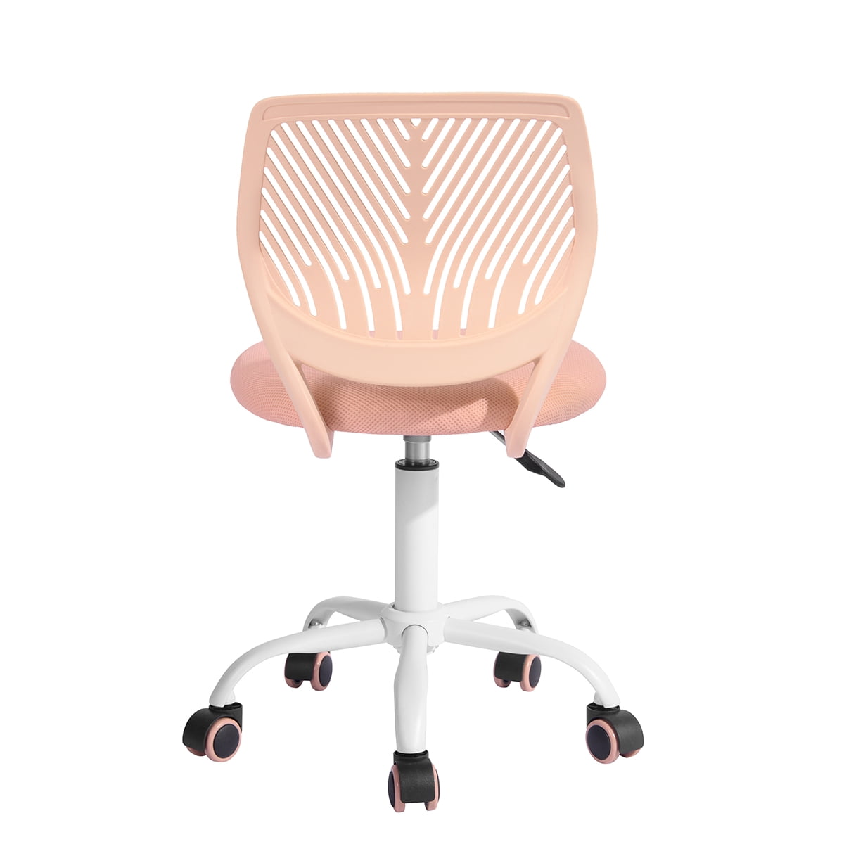 Homy Casa Mesh Task Office Chair, Adjustable Pink Desk Chair