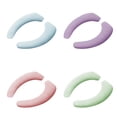 thumbnail image 2 of Billuyoard Almohadilla de asiento de inodoro de 2 piezas Juegos de accesorios de baño Rosa Billuyoard HA083851-03, 2 of 6