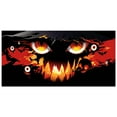 thumbnail image 1 of Halloween Fabric Banner Pumpkin Bat Moon Pattern Polyester Material Lightweight Washable Fade Resistant Easy to Hang for Halloween Party Decoration Photography Background, 1 of 3