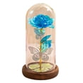 thumbnail image 3 of Regalos de flores rosas Regalo del día de la madre Regalos Novia Madre Mamá Te amo Azul, 3 of 9