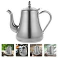thumbnail image 1 of Minkissy Large Capacity Loose Tea Kettle With Infuser In Silver 1Pack, 1 of 8