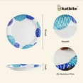 thumbnail image 4 of Katbite 10-Inch Biodegradable & Compostable Disposable Paper Plates - 100 Count, 4 of 10