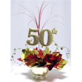 thumbnail image 1 of Awesome Events N5020RB6 50Th Milestone Centerpiece, 2 Pack, 1 of 1