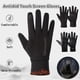 thumbnail image 2 of Guantes de esquí para mujer, para escalada, resistentes al viento, para montar en motocicleta, antideslizantes, para deportes al aire libre, guantes con pantalla táctil, mitones térmicos, M, negro, 2 of 5