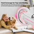 thumbnail image 4 of ZAZARI Magnetic Exercise Bike with 350 lbs Weight Capacity and Silent Belt Drive, 4 of 8