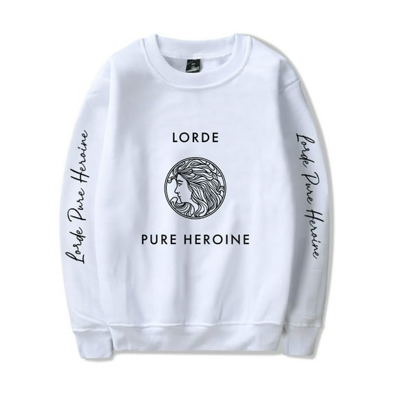 Lorde Pure Heroine Crewneck Sweatshirt Merch Casual Sweatshirt Unisex Clothing