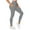 09# Light Gray, variant on Women's High Waisted Tummy Control Workout Leggings 7/8 Length Ultra Soft Yoga Pants Navy XXL