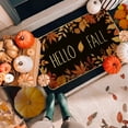thumbnail image 5 of RLESO 2026 New Fall Thanksgiving Decorative Door Mat Farmhouse Happy Fall Yall Doormat Autumn Buffalo Plaid Doormats Non Slip Fall Indoor Floor Mat Low Profile Entryway Rug for Autumn Holiday, 5 of 6