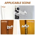 thumbnail image 3 of USHOBE Tope De Puerta De Aluminio Zincado Ajustable Para Evitar Movimiento Y Proteger Paredes, 3 of 8