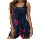 thumbnail image 2 of Trajes de baño tankini para mujer Traje de baño conservador para mujer Traje de baño estampado Plus Boyshort de dos piezas dividido Traje de baño de dos piezas para mujer, 2 of 6