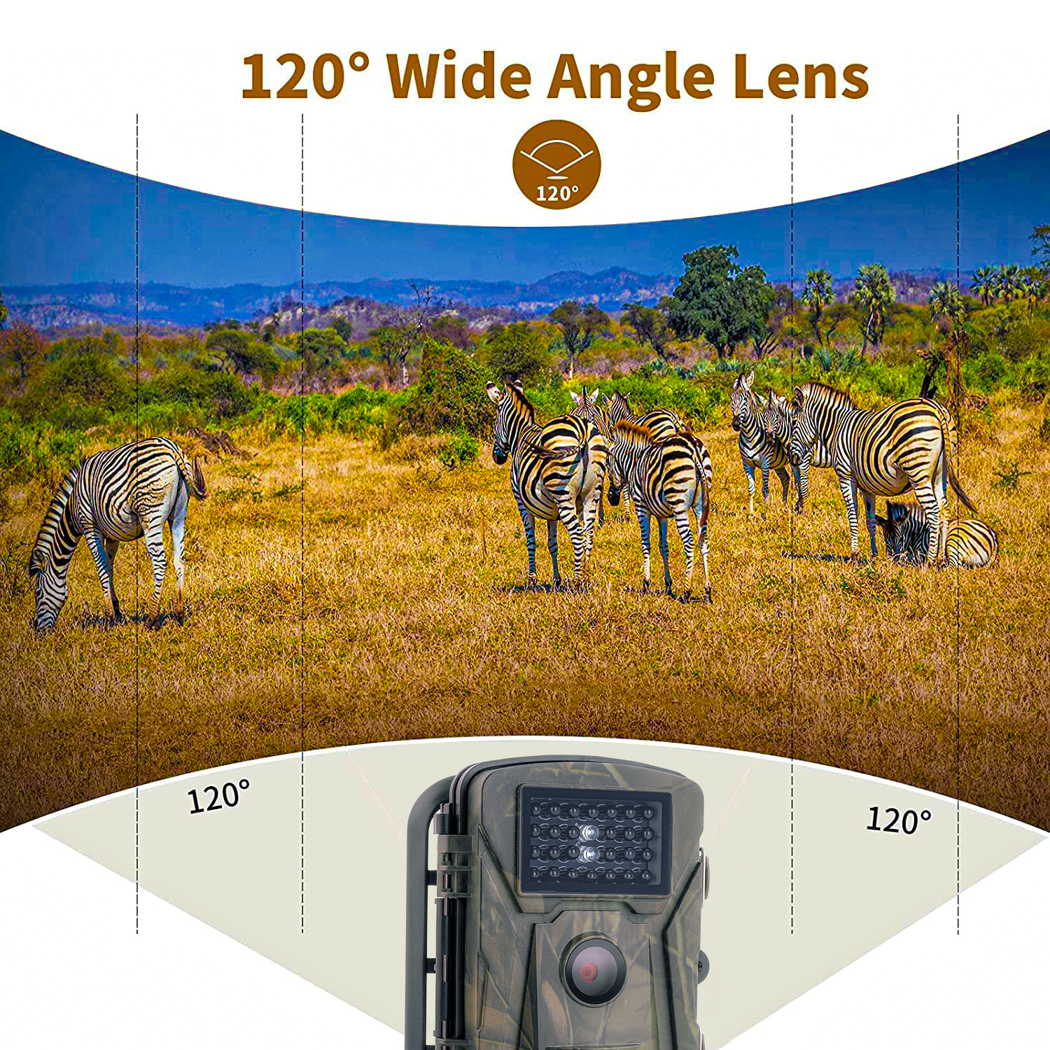 SuntekCam Basic Hunting Trail Camera 36MP 4K with 32GB SD Card IP65 Wildlife Trail Trap Monitor