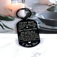 thumbnail image 2 of DESIGNICE 2026 New Keychain - Valentine'S Day Gift for My Man, Keychain for His Anniversary, Husband Gift, Wife Birthday Gift, Boyfriend Keyring, 2 of 5