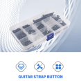 thumbnail image 4 of Kit de tornillos para guitarra eléctrica (9 tipos) para puente de guitarra eléctrica, golpeador, afinador, interruptor, mástil P, 4 of 5
