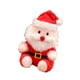 thumbnail image 2 of Juguete de peluche navideño, muñeco de peluche suave de Navidad, regalo de colección de dibujos animados, lindo juguete de peluche Papá Noel A, 2 of 9