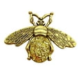 thumbnail image 3 of veasfak Bee Sewing Machine Needle Minder Bee Needle Keeper for Sewing Adult Gold, 3 of 9