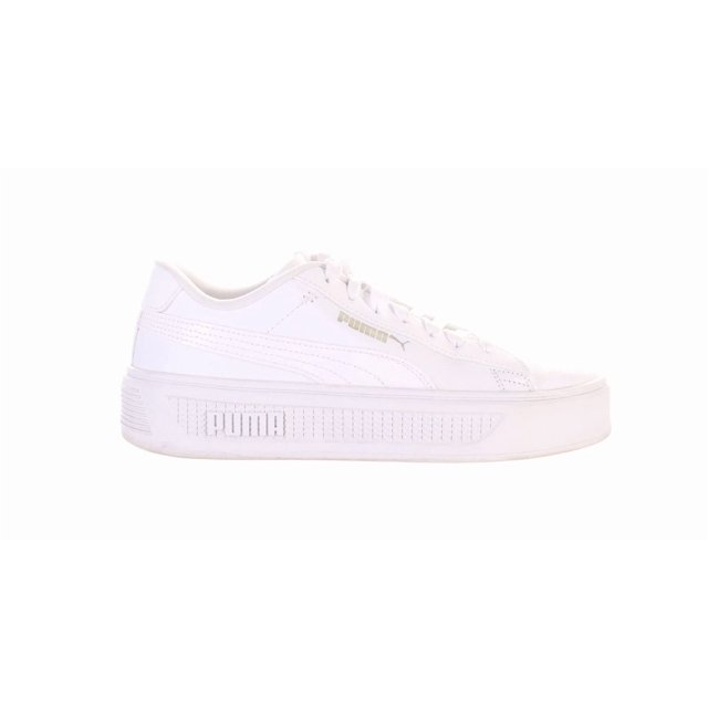 PU & MA Womens Smash White Fashion Sneaker Size 8.5 (7827753)