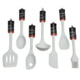 thumbnail image 3 of Juego de utensilios de cocina de silicona premium Chef Craft, 7 piezas, color gris, 3 of 4