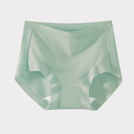 Womens Briefs Wave No Show Panties High Waisted No Show Panties Underpants Cotton Briefs Super Stretchy Briefs Base Low Rise Thong with Lace Panty Full Coverage Soft Stretch Shorts L