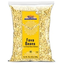 Rani Fava Beans (Split Broad Beans Skinless) 32oz (2lbs) 908g ~ All Natural | Gluten Friendly | Non-GMO | Kosher | Vegan | Product of USA