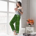 thumbnail image 5 of Easygdp American Football Field Women's Drawstring Pajama Pants | Lounge Joggers Sweatpants | Comfy Sleepwear | Yoga Pants-Large, 5 of 6