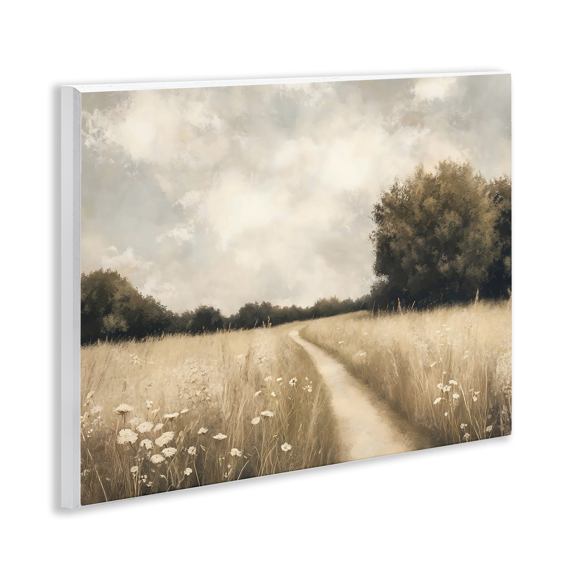 Stupell Industries Journey Through Wildflowers in Meadow Wall Plaque Art, design by Creative Studio