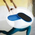 thumbnail image 4 of 2 deslizadores de núcleo para entrenamiento abdominal, almohadillas para abdominales, deslizadores de suelo para el hogar, alfombras, pilates y viajes azul, 4 of 7