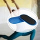 thumbnail image 4 of 2 piezas de deslizadores de ejercicios abdominales, discos deslizantes ligeros y portátiles para principiantes, almohadillas de equilibrio para pies, azul, 4 of 7