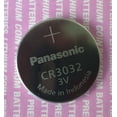 thumbnail image 2 of Panasonic CR3032 3V Lithium Coin Battery - 1 Battery + FREE SHIPPING!, 2 of 7