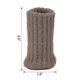 thumbnail image 5 of 24 Uds. Calcetines para sillas, calcetines para muebles, fundas de calcetines elásticas antideslizantes para patas de sillas, almohadillas tejidas para muebles para circunferencia, 5 of 5