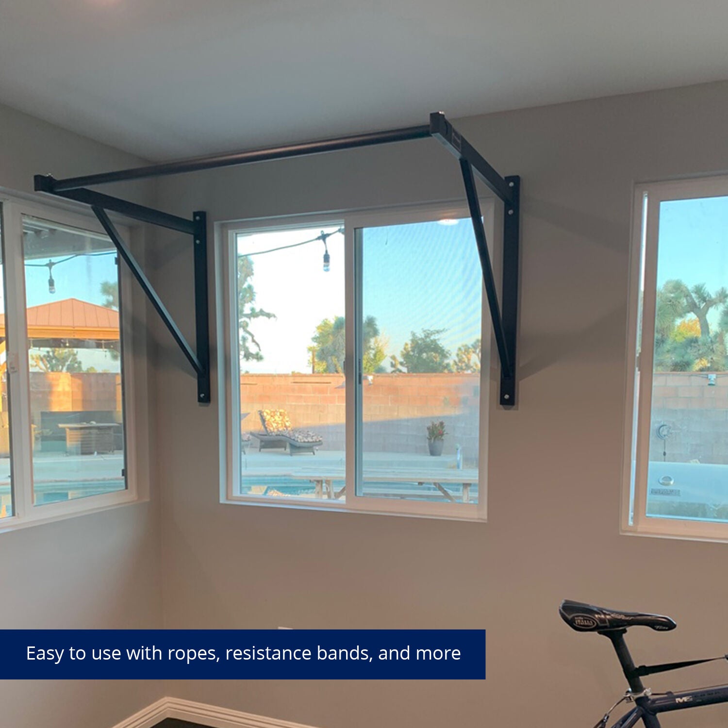 Titan Fitness Ceiling Wall-Mount Pull-Up Bar photo 4